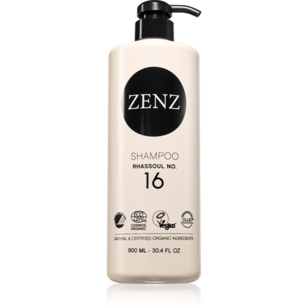 ZENZ Organic Rhassoul No. 16 șampon nutritiv cu argilă cu miros de caramel 900 ml-ro