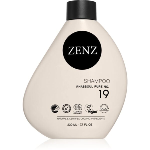 ZENZ Organic Rhassoul Pure No. 19 sampon hidratant cu efect de condiționer 230 ml-ro