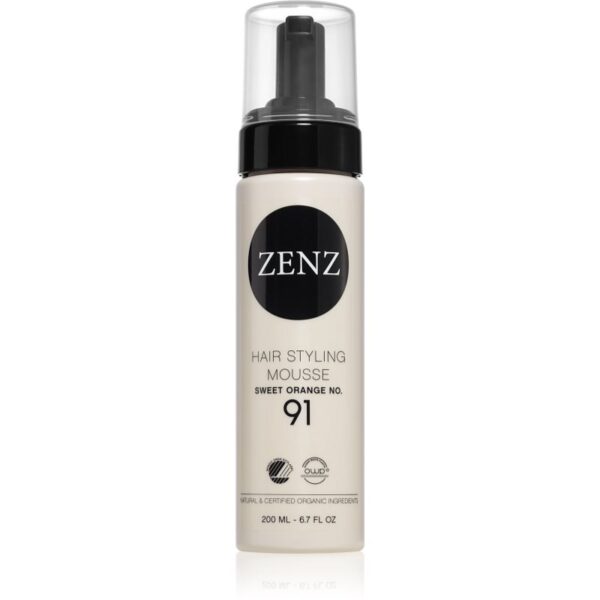 ZENZ Organic Sweet Orange No. 91 spuma pentru par deteriorat 200 ml-Țena