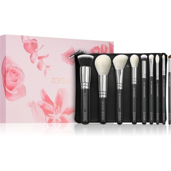 ZOEVA The Complete Brush Set set de pensule cu geantă 1 buc-Țena