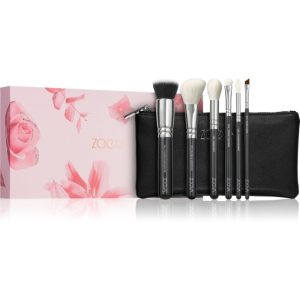 ZOEVA The Essential Brush Set set de pensule cu geantă 1 buc-ro