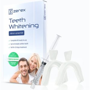 Zerex Teeth whitening All-in-one Kit set pentru albirea delicată a dinților-ro