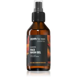 Zew For Men Essential Face Wash Gel gel de curățare pentru ten gras și mixt pentru bărbați 100 ml-Țena