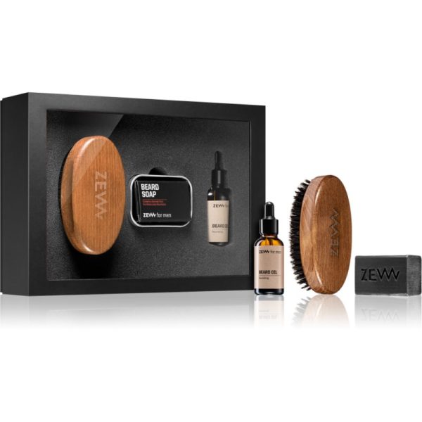Zew For Men The Simple Lumberjack set set cadou pentru barbă-ro