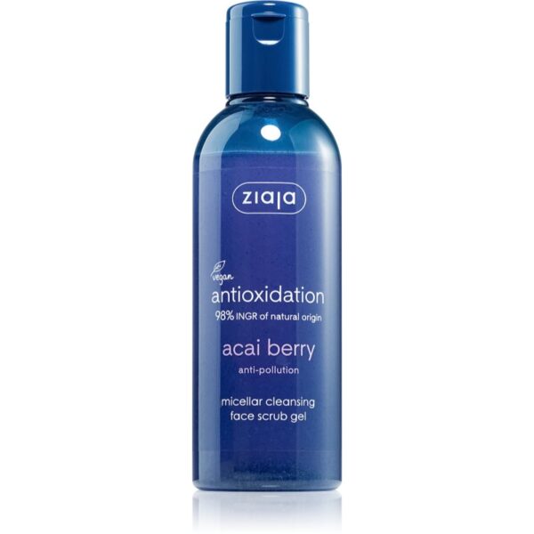 Ziaja Acai Berry gel de curatare micelar cu efect exfoliant 200 ml-ro