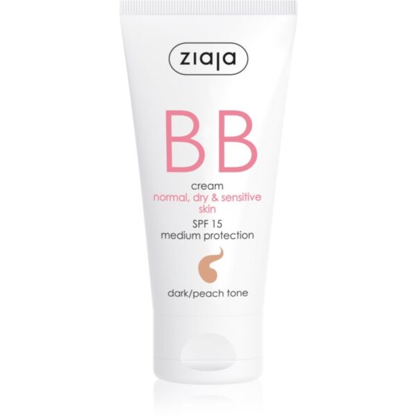 Ziaja BB Cream cremă BB pentru pielea normală și uscată culoare Dark Peach 50 ml-ro