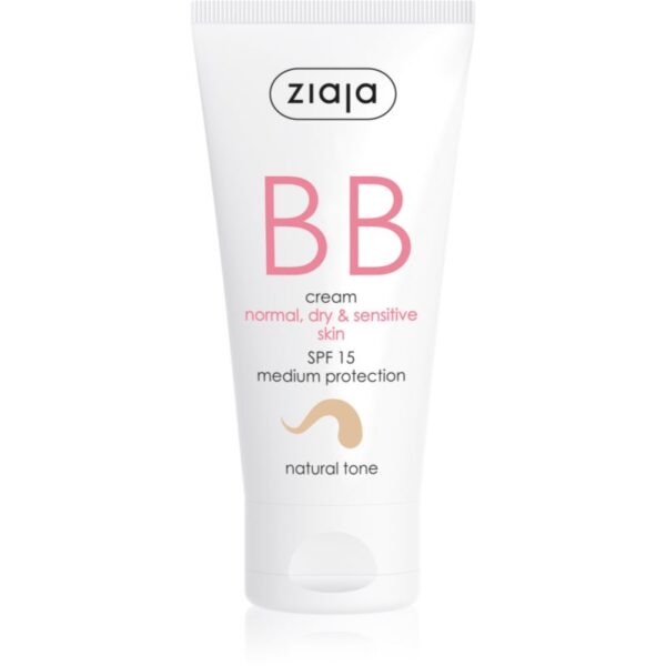 Ziaja BB Cream cremă BB pentru pielea normală și uscată culoare Natural 50 ml-ro