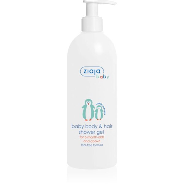 Ziaja Baby gel de dus pentru corp si par 2 in 1 400 ml-ro