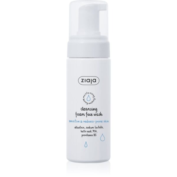 Ziaja Cleansing spuma de curatat pentru piele sensibila si inrosita 150 ml-Țena