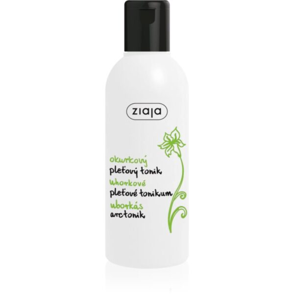 Ziaja Cucumber tonic pentru curatare pentru ten gras și mixt 200 ml-ro