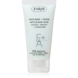 Ziaja Face Mask + Scrub with Elagic Acid masca exfolianta 55 ml-ro
