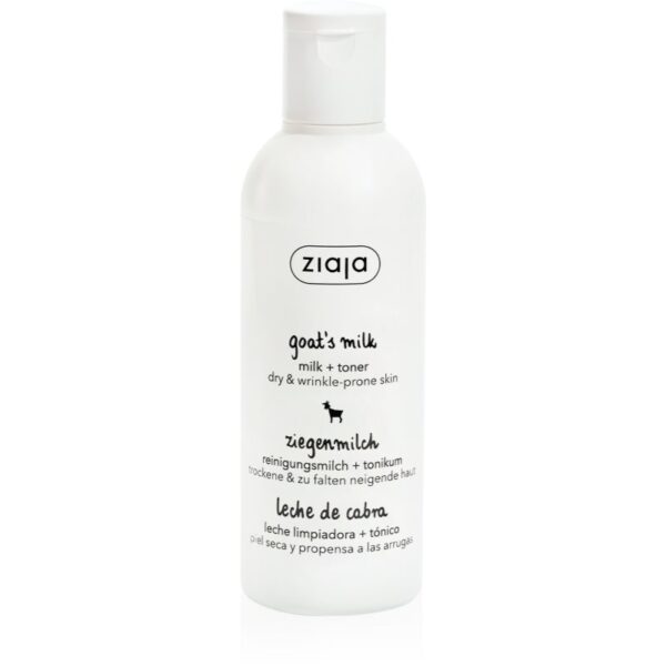 Ziaja Goat's Milk Lapte demachiant + tonic facial 2 in 1 200 ml-ro