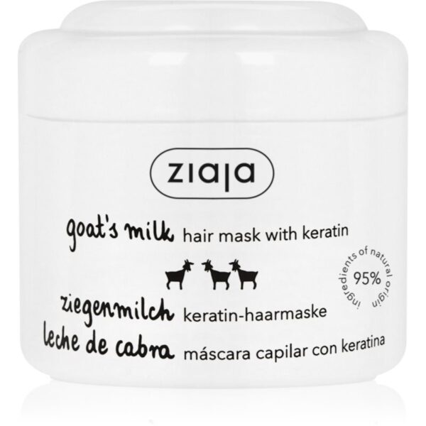 Ziaja Goat's Milk mască fortifiantă pentru păr uscat și deteriorat 200 ml-ro
