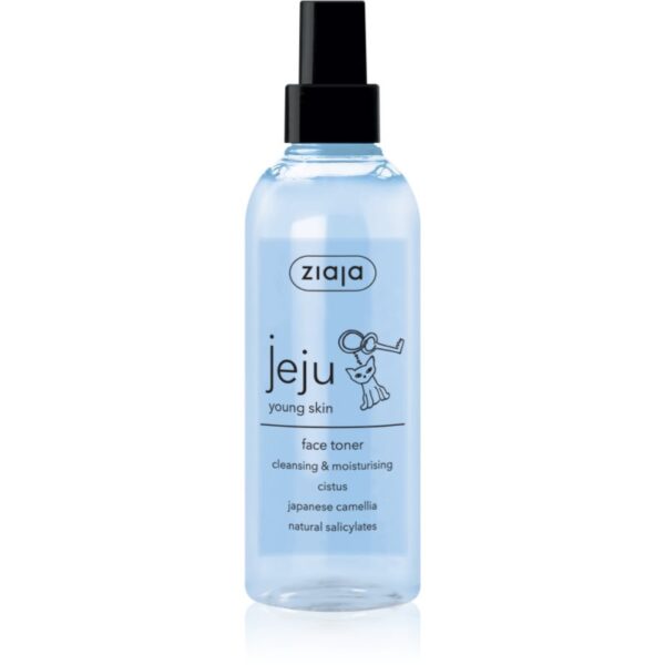 Ziaja Jeju Young Skin Lotiune tonica sub forma de spray pentru fata pentru piele tanara 200 ml-ro