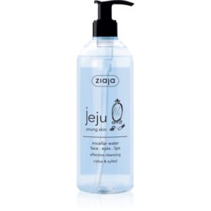 Ziaja Jeju Young Skin apa cu particule micele pentru piele tanara 390 ml-ro