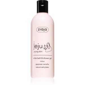 Ziaja Jeju Young Skin gel de dus si baie alb 300 ml-Țena