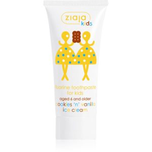 Ziaja Kids Cookies 'n' Vanilla Ice Cream pastă de dinți pentru copii 50 ml-ro
