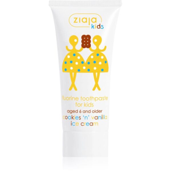 Ziaja Kids Cookies 'n' Vanilla Ice Cream pastă de dinți pentru copii 50 ml-ro