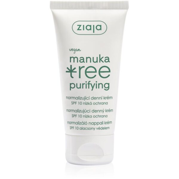 Ziaja Manuka Tree Purifying cremă normalizatoare de zi SPF 10 50 ml-ro