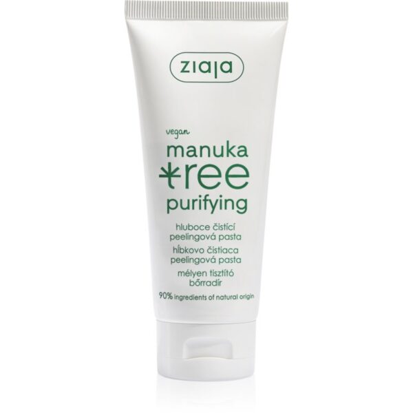 Ziaja Manuka Tree Purifying pasta pentru exfoliere pentru piele normala si grasa 75 ml-ro