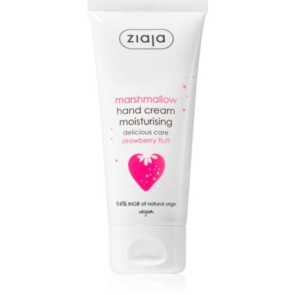 Ziaja Marshmallow crema de maini hidratanta Strawberry Fluff 50 ml-ro