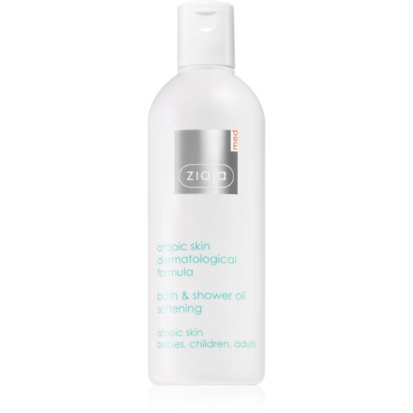 Ziaja Med Atopic Dermatitis Care gel de duș și ulei de baie pentru pielea atopica la copii și adulți 270 ml-Țena