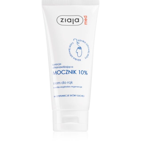Ziaja Med Ultra-Moisturizing with Urea crema Intensiv Regeneratoare de maini (10% Urea) 100 ml-Țena