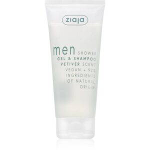 Ziaja Men 2 in 1 gel de dus si sampon pentru barbati Vetiver 200 ml-ro