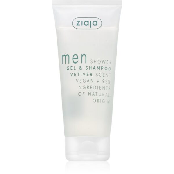 Ziaja Men 2 in 1 gel de dus si sampon pentru barbati Vetiver 200 ml-ro