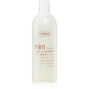 Ziaja Men gel de dus si sampon 2in1 Red Cedar 400 ml-ro