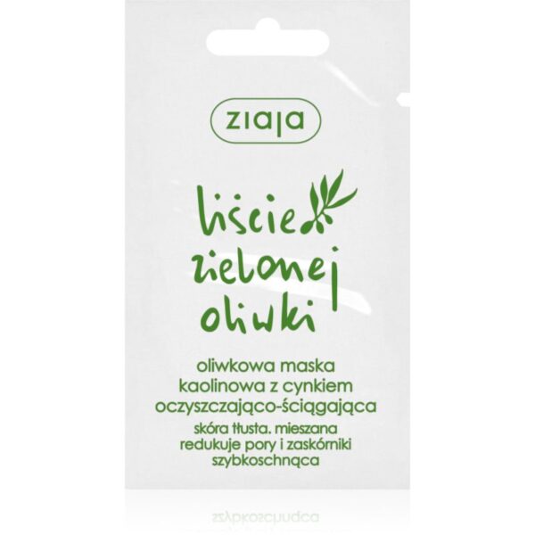 Ziaja Olive Leaf masca faciala din caolin 7 ml-ro