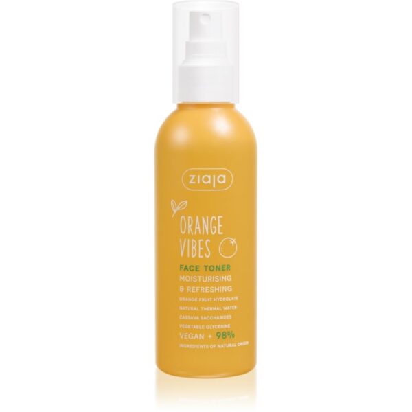 Ziaja Orange vibes tonic pentru hidratarea pielii Spray 190 ml-Țena