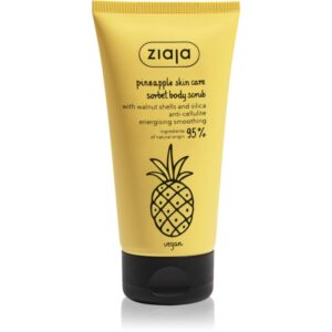 Ziaja Pineapple crema de corp hidratanta cu efect exfoliant 160 ml-Țena