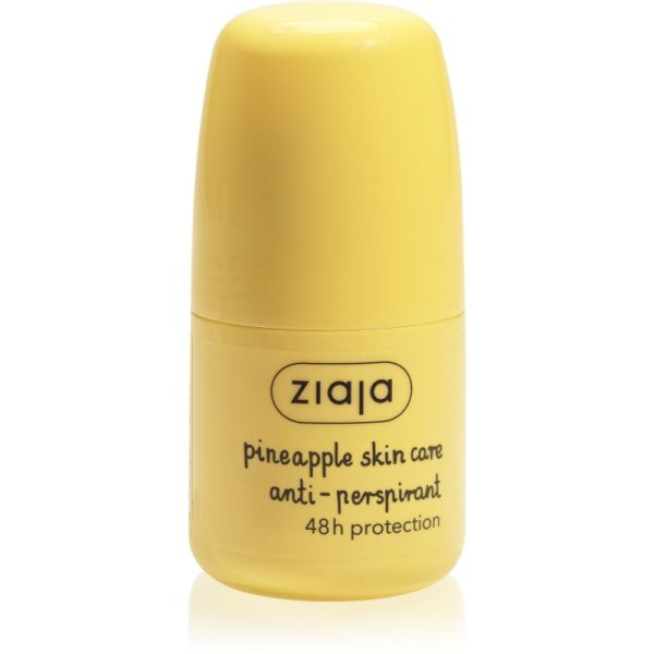 Ziaja Pineapple deodorant roll-on antiperspirant 48 de ore 60 ml-Țena