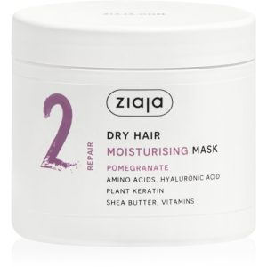 Ziaja Plant Essentials Pomegranate Masca hidratanta par pentru par uscat 350 ml-Țena