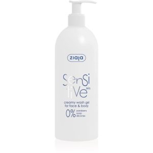 Ziaja Sensitive gel de curatare pentru fata pentru piele sensibila si iritata 400 ml-ro