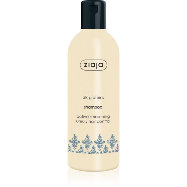 Ziaja Silk şampon de netezire pentru păr uscat și deteriorat 300 ml-ro
