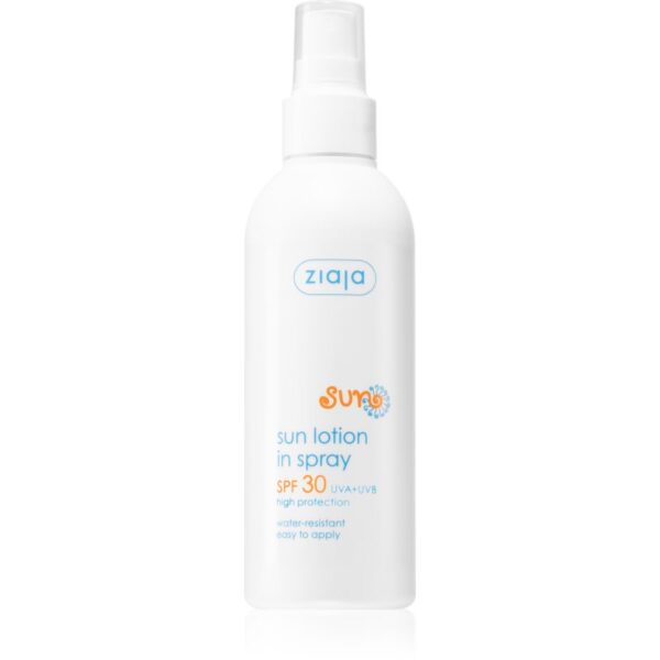 Ziaja Sun lapte bronzant cu pulverizator SPF 30 170 ml-Țena