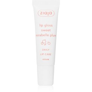 Ziaja Sweet Mirabelle Plum luciu de buze de ingrijire 12 ml-ro
