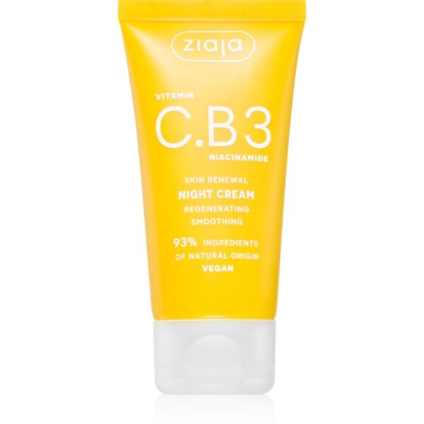 Ziaja Vitamin C.B3 Niacinamide cremă-mască de noapte 50 ml-ro