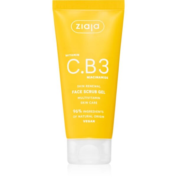 Ziaja Vitamin C.B3 Niacinamide gel de curatare exfoliant faciale 100 ml-ro