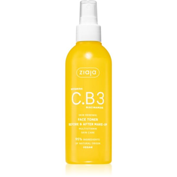 Ziaja Vitamin C.B3 Niacinamide tonic pentru curățarea tenului Spray 190 ml-ro