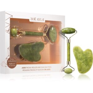 Zoë Ayla Jade Facial Roller And Gua Sha Tool set cadou faciale 1 buc-ro