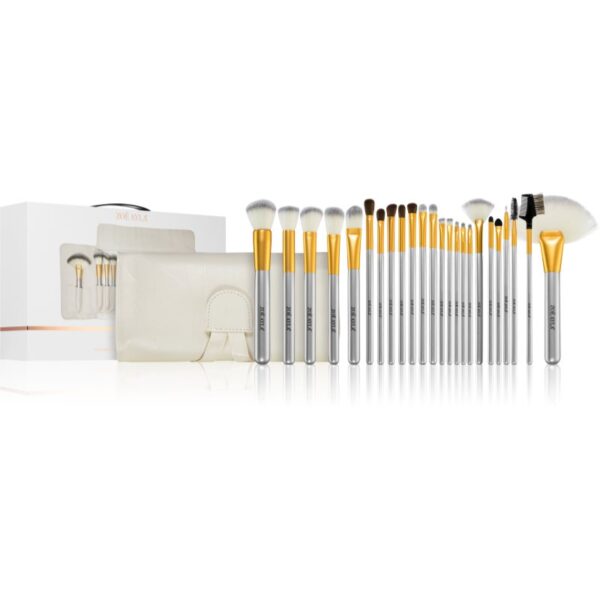 Zoë Ayla Makeup Brush Set 24 Piece set de pensule cu husă-Țena
