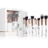 Zoë Ayla Makeup Brush Set Marble 10 Piece set de pensule cu husă-Țena