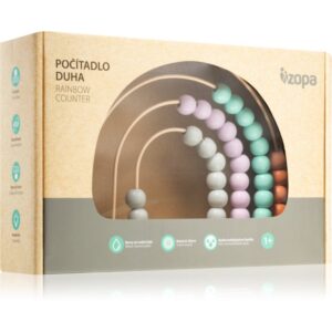 Zopa Counter abac din lemn Rainbow 1 buc-Țena