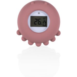 Zopa Silicone Digital Thermometer 2in1 termometru digital pentru cadă Old Pink 1 buc-ro