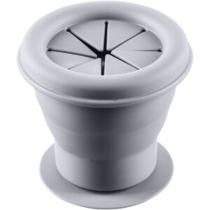Zopa Silicone Folding Snack Box bol din silicon cu ventuză Dove Grey 1 buc-ro