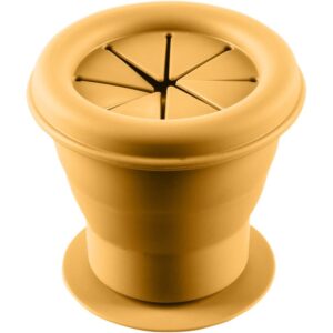 Zopa Silicone Folding Snack Box bol din silicon cu ventuză Mustard Yellow 1 buc-ro