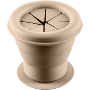 Zopa Silicone Folding Snack Box bol din silicon cu ventuză Sand Beige 1 buc-ro
